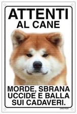 AKITA INU Attenti al cane