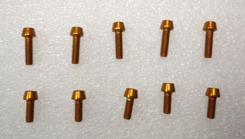 Vite ergal oro testa tornita - oro,