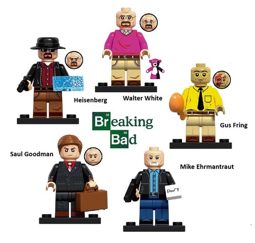 Breaking bad 2025 minifigure - breaking,