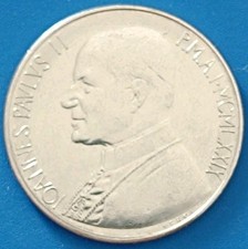 ?? CITTA' DEL VATICANO ?? COIN 50 LIRE 1979 PAPA GIOVANNI PAOLO II WOJTYLA 