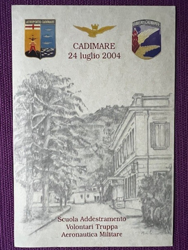 Cartolina 2004 scuola - 2004,