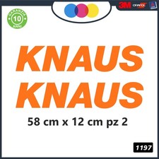 ADESIVO LOGO KNAUS per CAMPER