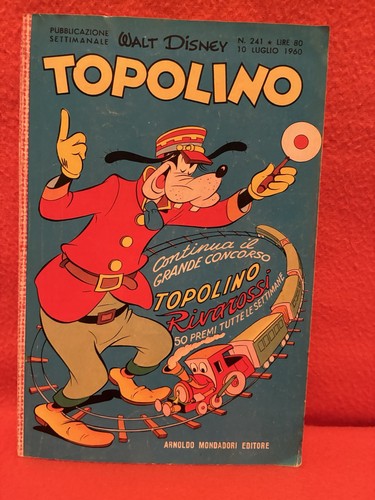 Topolino libretto 241 anno - topolino,