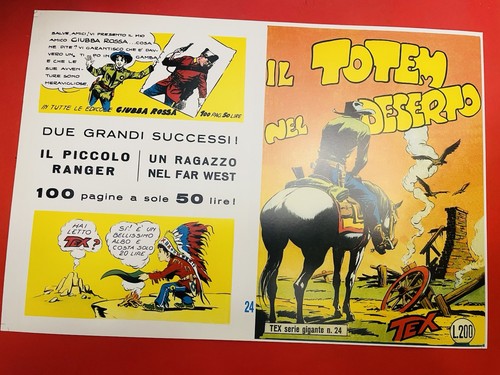 Tex copertina serie n 24 - tex, 1/29