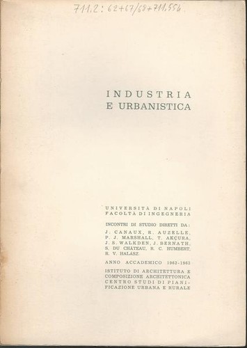 Industria urbanistica - industria, e