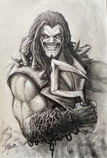 Lobo 11X17 di Mano Ramirez