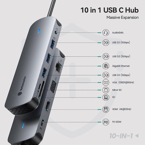 Docking station multiporta usb - docking,