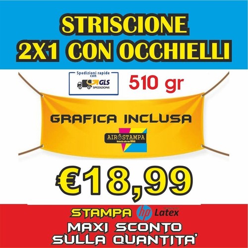 Banner 1x2 striscione - mt,