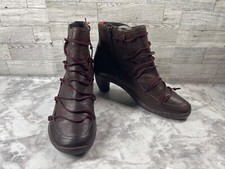 Stivali Camper Donna 10M Peu Scarpe Marrone Pelle Tacco Boho Festival Stivaletti