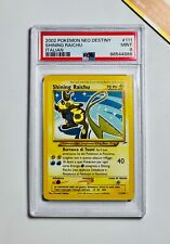 Pokemon PSA 9 Shining Raichu #111 Neo Destiny 2002 Italiano