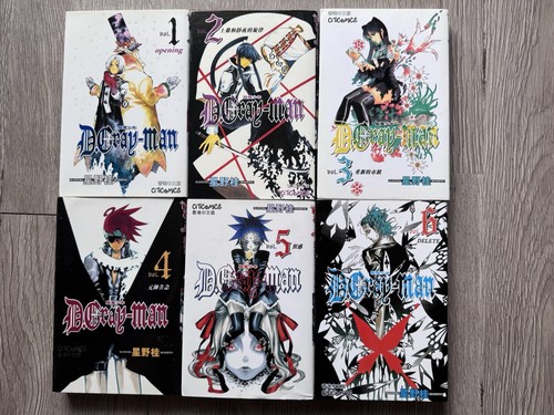 Gray man manga vol - manga, 1-6