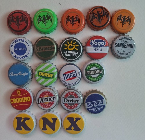 Lotto tappi a corona - tappi,
