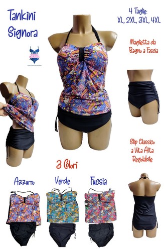 Tankini fascia fantasia - a,