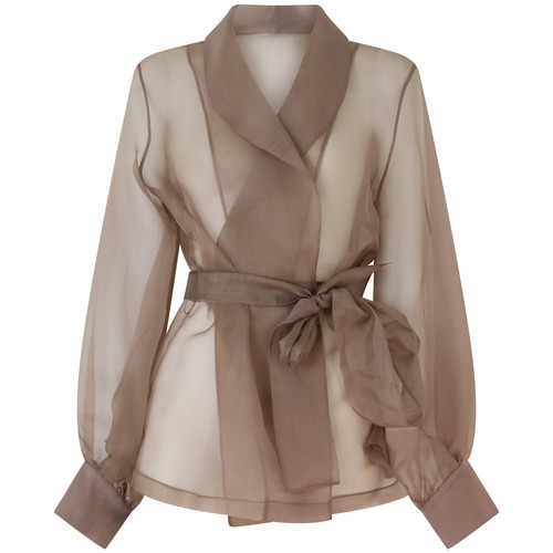 Exterior camicia marrone - camicia,