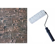 Timbro a rullo testurizzato in