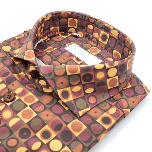 Camicia uomo francese fantasia - camicia,