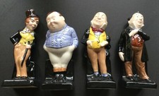 Quattro figurine ceramica