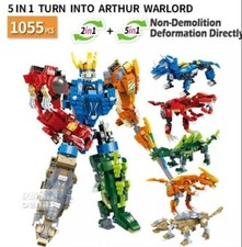 Dinosauro Transformers 5 IN 1