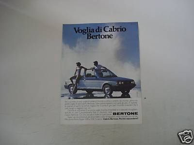 Advertising pubblicità 1985 - advertising,