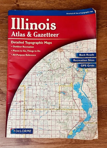 Delorme illinois atlas - delorme,