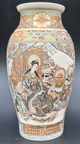 Antico vaso giapponese satsuma - antico,