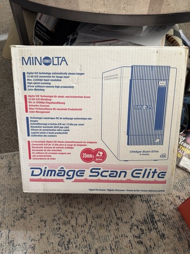 Minolta dimage scan elite - scan,