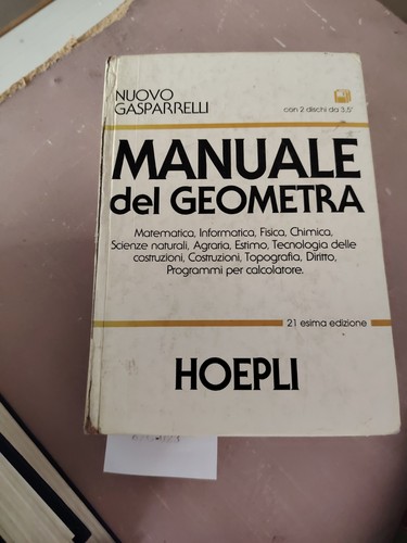 Gasparrelli manuale geometra - gasparrelli,