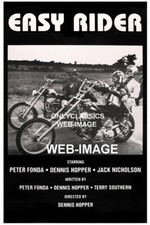 POSTER 12X18 MOTO "EASY RIDER"