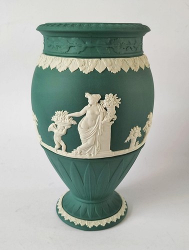 Vaso diaspro verde abete