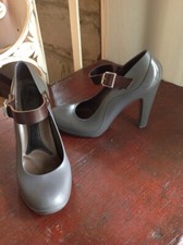 Scarpe donna usate Marni, n.40, in gomma grigia