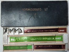 Scatola con normografi - scatola,