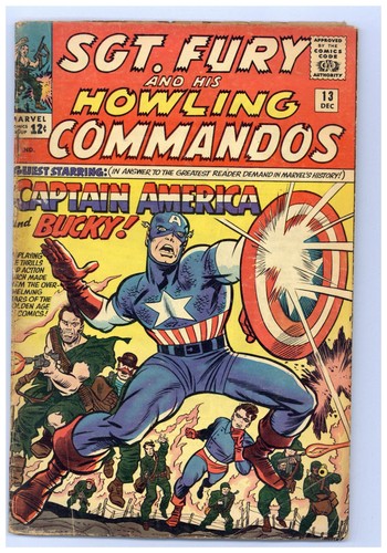Sgt fury jack kirby - 13,