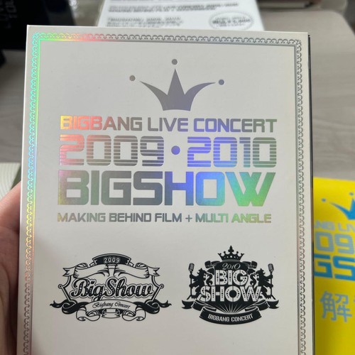 Bigbang bigshow 2009 2010 dvd - bigshow,