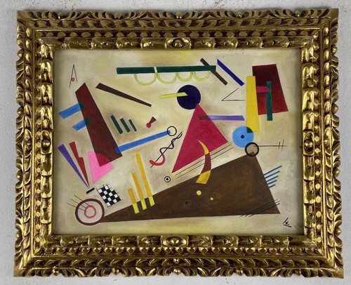 Wassily kandinsky olio tela - wassily,