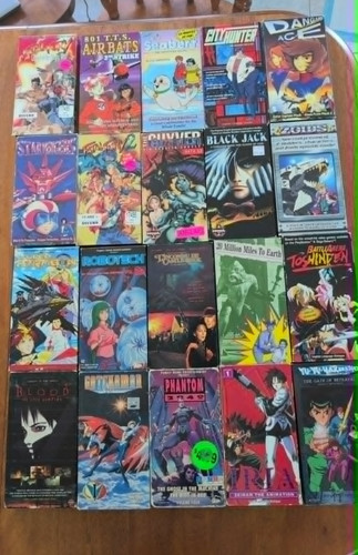 Vintage anime vhs - of, 20