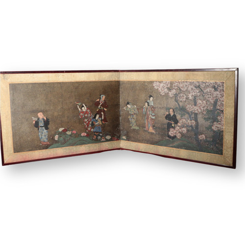 Vintage giapponese byobu - giapponese, 2