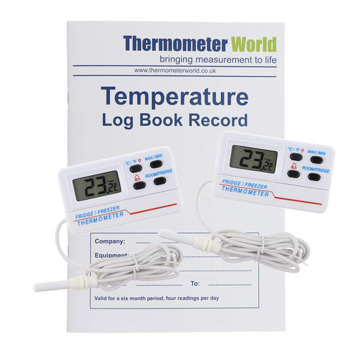 Registro della temperatura con - registro,