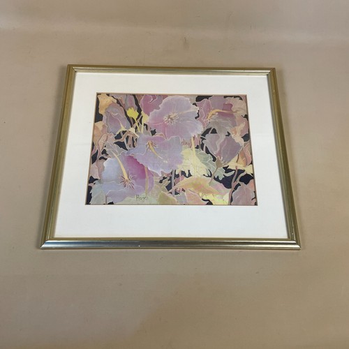 Quadro floreale batik arte - quadro,