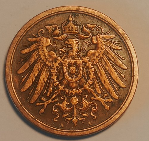 Pfennig centesimi 1907 a - 2,