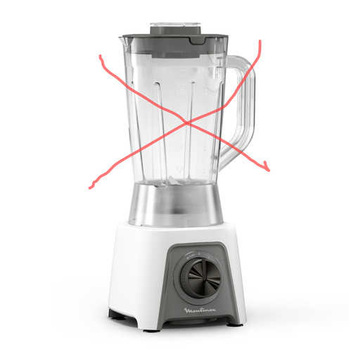 Frullatore caraffa moulinex - a,