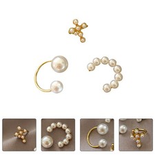3 Pezzi Squisite Clip Orecchie