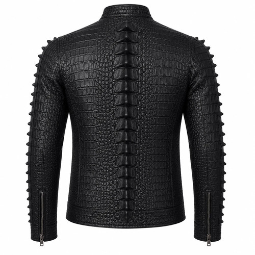 Giacca biker uomo - , vera