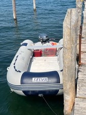 Gommone Selva 420al con paiolato in alluminio e motore fuoribordo Yamaha 8CV 4T 