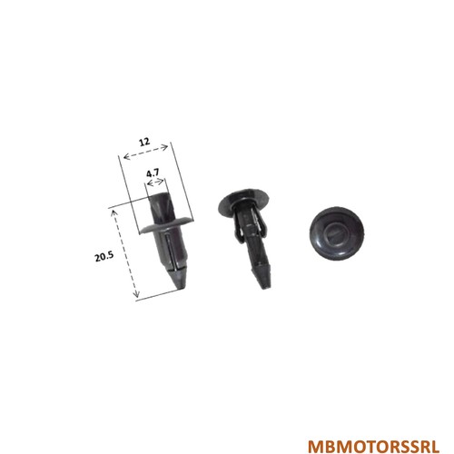 Clip rivetti carena - carena, x