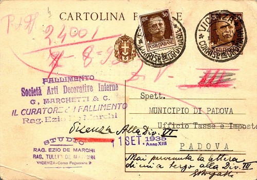 Intero postale regno 1935 - regno,