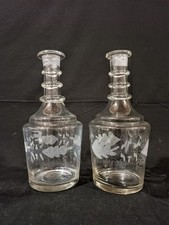 Coppia Bottiglie Decanter