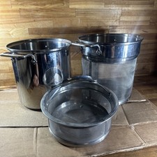 Vaporiera multipentola acciaio