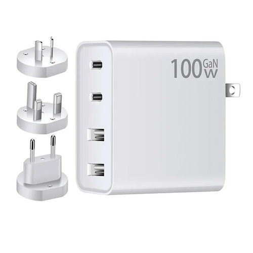 Caricabatteria usb 100w gan - usb,