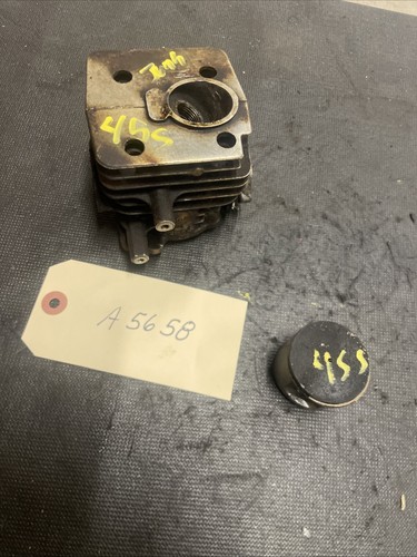 Jonsered 455 chainsaw - chainsaw, cylinder