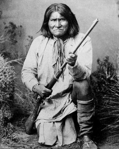 Native american geronimo - american,